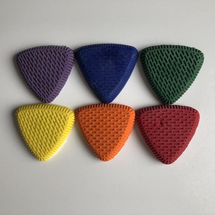 Triangle Crayons