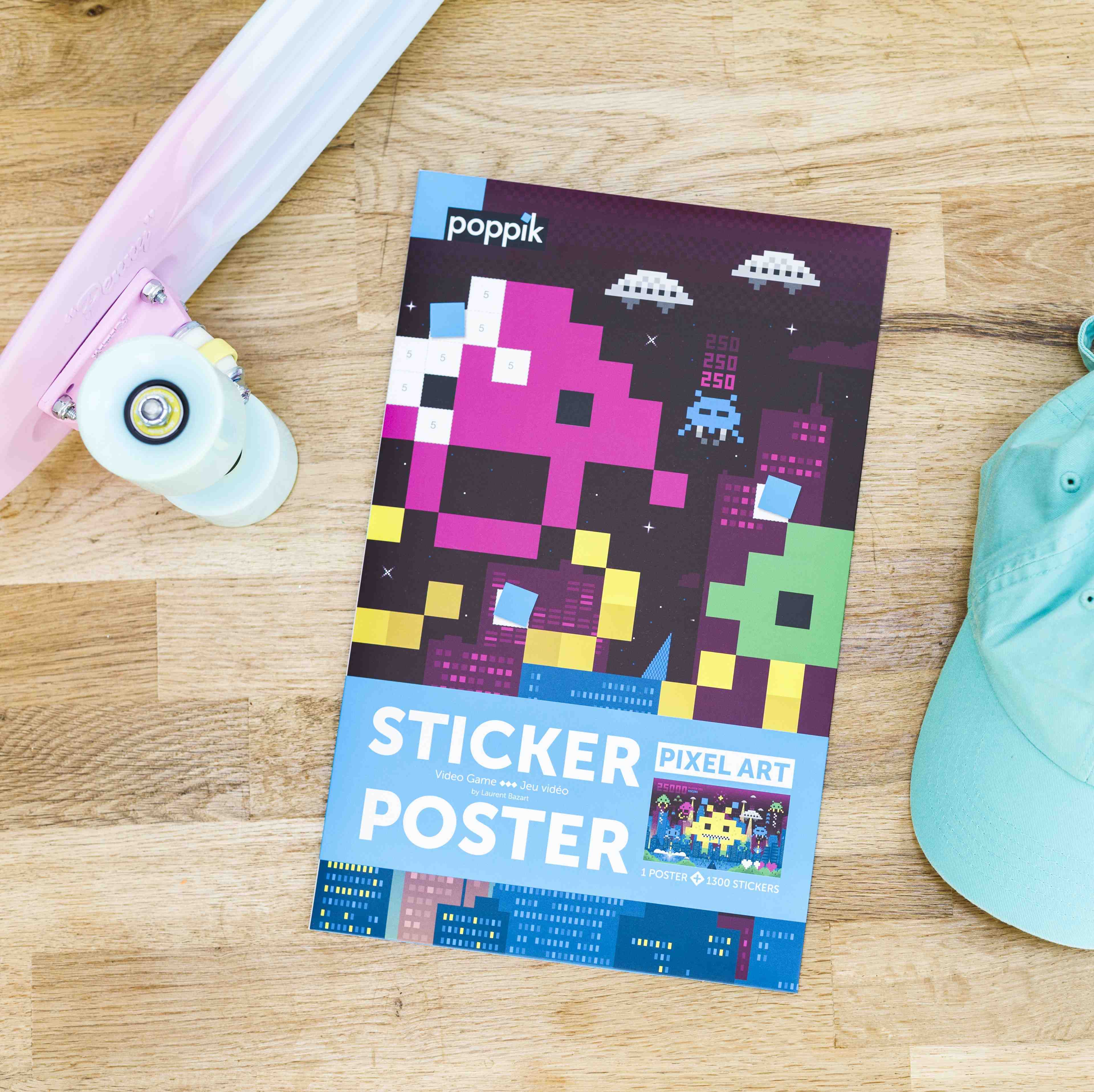 Sticker Poster - Pixel Art