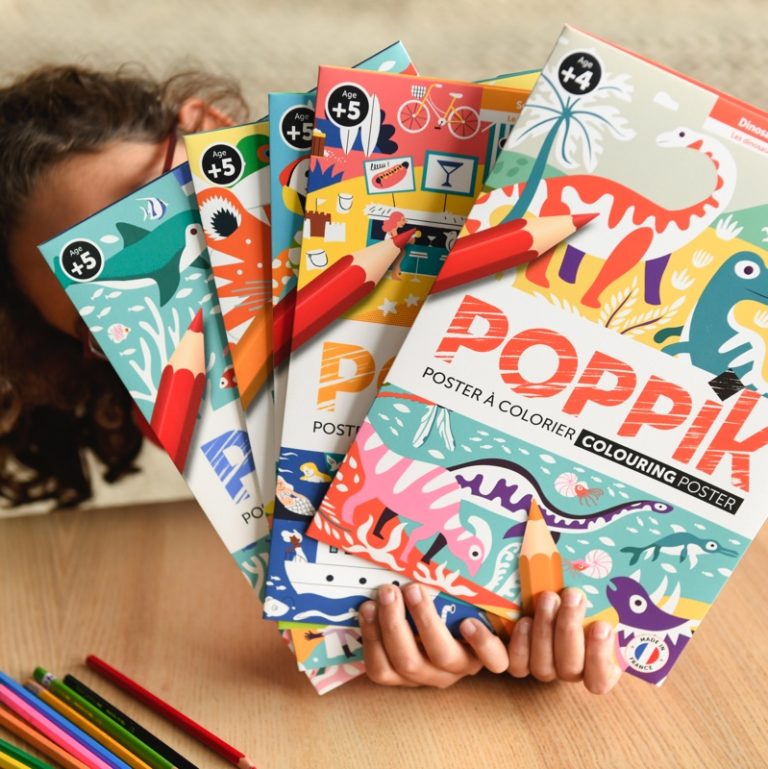 Arty Coloring Poster - Animals