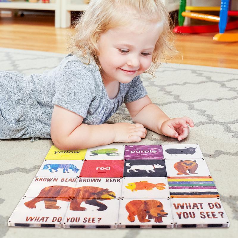 MAGNA-TILES® BROWN BEAR, BROWN BEAR WHAT DO YOU SEE?